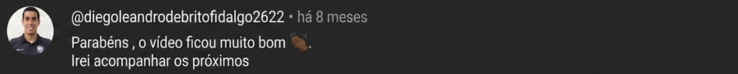 Comentário 1